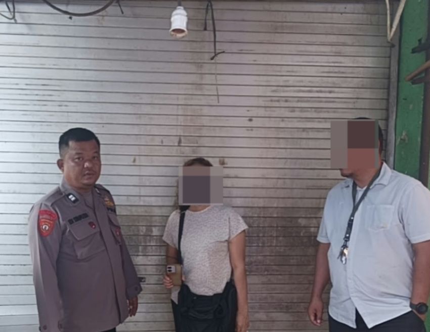 Respon Cepat Call Center 110, Polsek Siantar Barat Cek Perusakan Kios di Pasar Horas