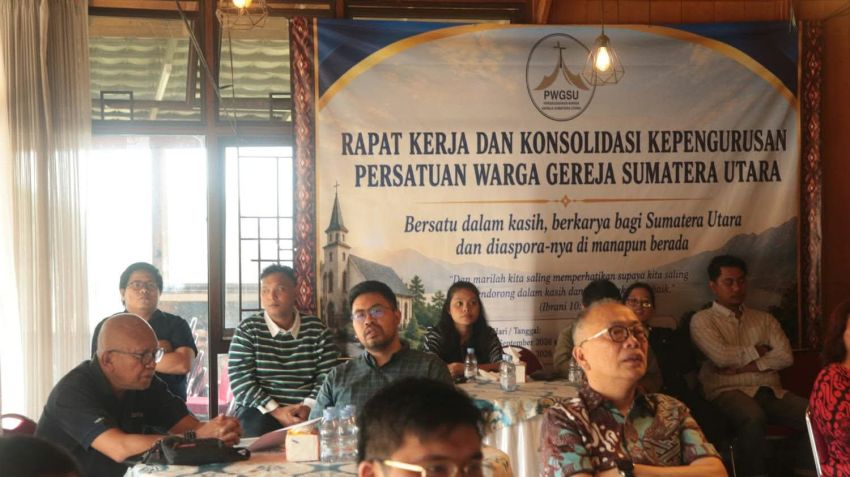 Raker I PWGSU di Bogor, Fokus Beri Bala Bantuan Sosial, Kemanusiaan dan Moral pada Warga Sumut