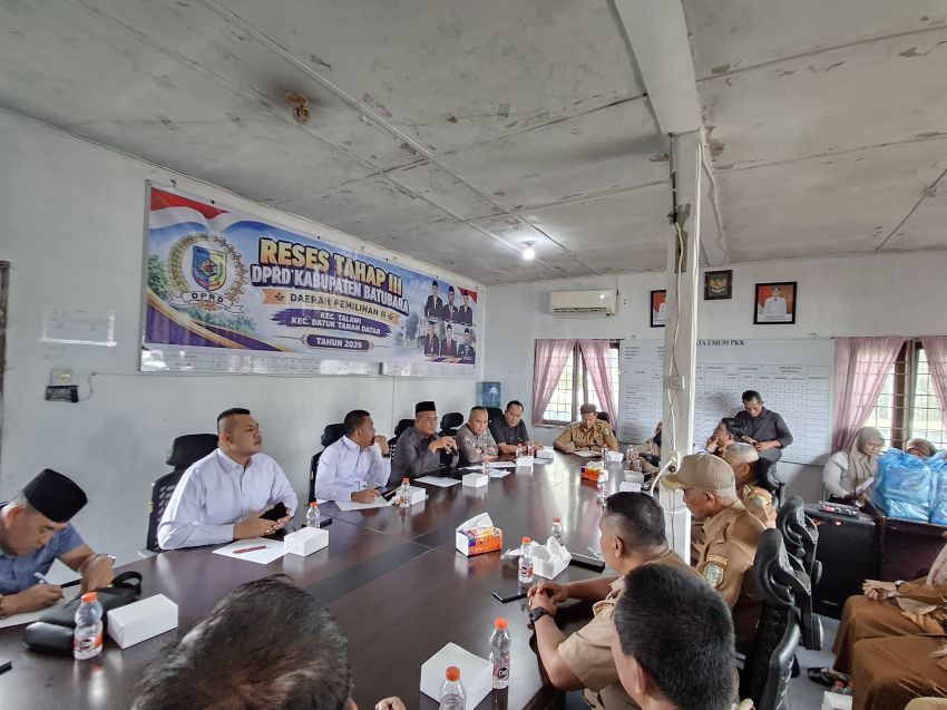 Reses Tahap III Dapil II Digelar Bertahap di 3 Titik, 6 Anggota DPRD Batubara Serap Aspirasi Masyarakat Talawi - Datuk Tanah Datar