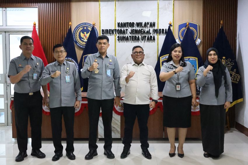 Imigrasi dan Kemenkum Sumut Perkuat Koordinasi