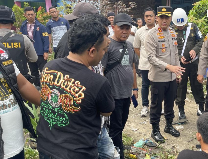 Kapolres Labuhanbatu Gerebek Sarang Narkoba di Pindoan Rantauprapat, Dua Pria Diamankan, Pemasok Sabu Diburu