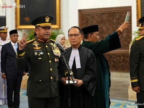 Maruli Simanjuntak Dilantik Jadi Wakil Panglima TNI Sekaligus Kepala Badan Nasional Pengelola Perbatasan dan Daerah Terpencil