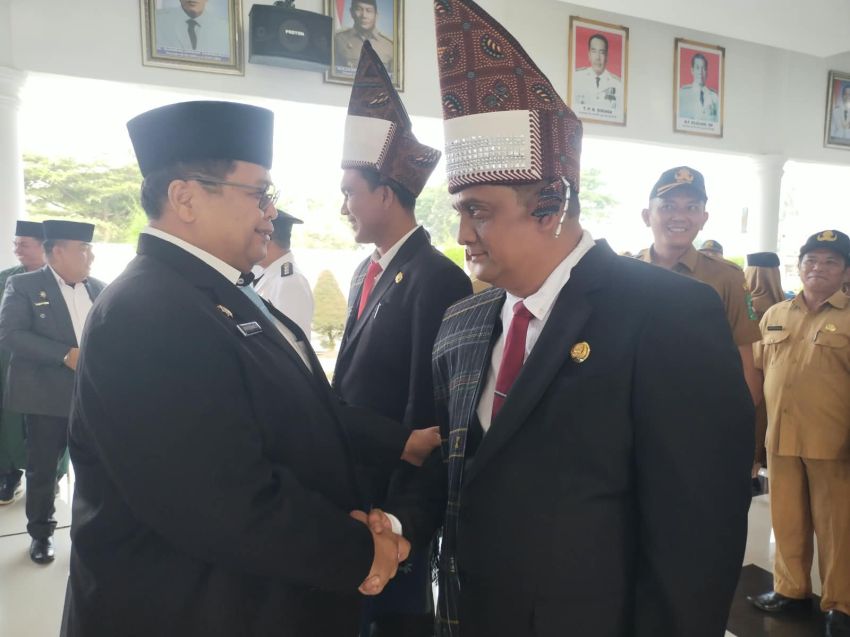 Bupati Lantik 45 Pejabat Pimpinan Tinggi Pratama, Administrator dan Pengawas di Lingkungan Pemkab Simalungun