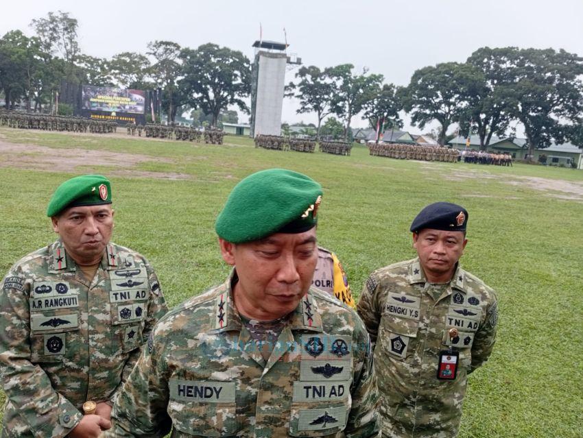 Pangdam I/BB Kukuhkan 500 Komcad Matra Darat